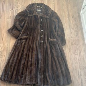Nina Ricci Couture fur coat
